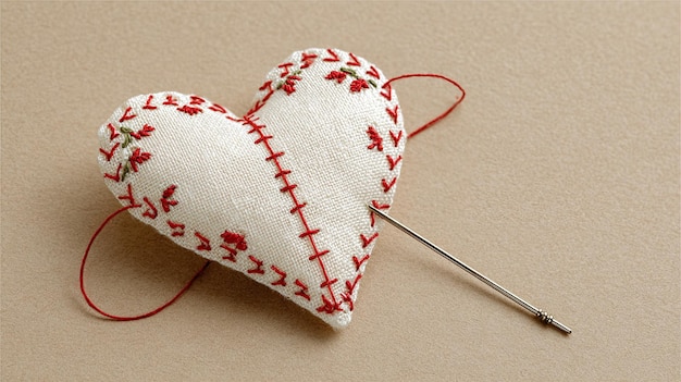 haftowane serce blisko